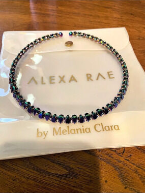 New in Pouch By Alexa Rae Ice Baby Necklace - Mystic